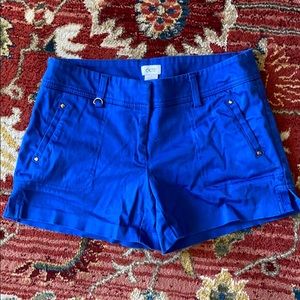 Blue shorts